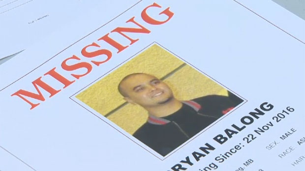 Missing 31-year-old Bryan Balong