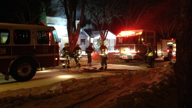 Winnipeg fire crews battle Transcona house fire - CTV News