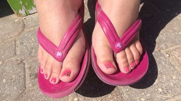 Woman turned away from nail salon due to size