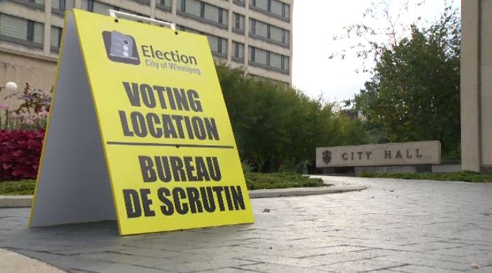 Advance voting stations are open at locations including Winnipeg City Hall.