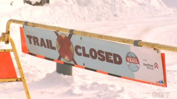 더 폭스(the Forks)의 네스타웨야 강 산책로(Nestaweya River Trail)는 이번 겨울시즌 마감으로 폐쇄돼