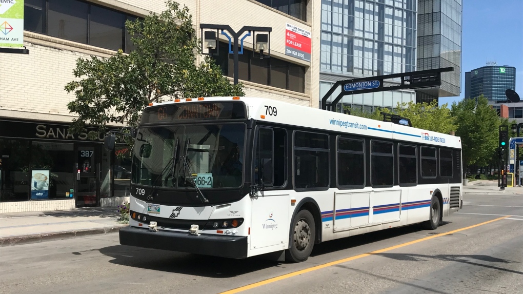 (CTV News file image of a Winnipeg Transit bus.)