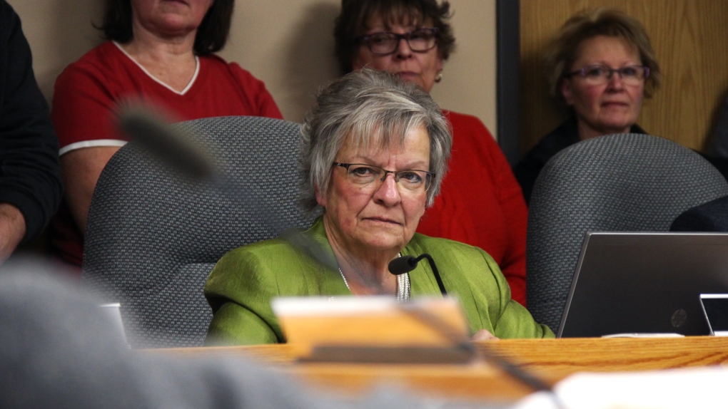 A majority of council members in the R.M. of St. Andrews, Man., voted to strip Mayor Joy Sul (pictured) of a large portion of her power and authority as mayor during a special council meeting on Dec. 16, 2019. (Source: Danton Unger/ CTV News Winnipeg)