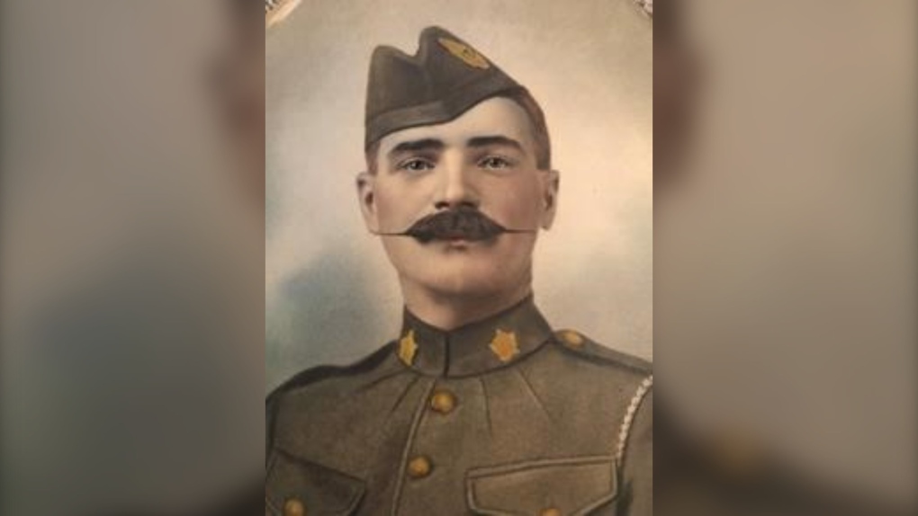 Corporal George H. Ledingham, who served in the First World War, was recently identified as an unknown corporal buried in France. (image source: Ledingham Family)