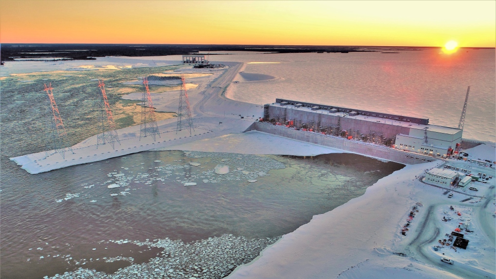 The first unit at the Keeyask Generating Station officially went into operation on Tuesday, Feb. 16. (Supplied: Manitoba Hydro)