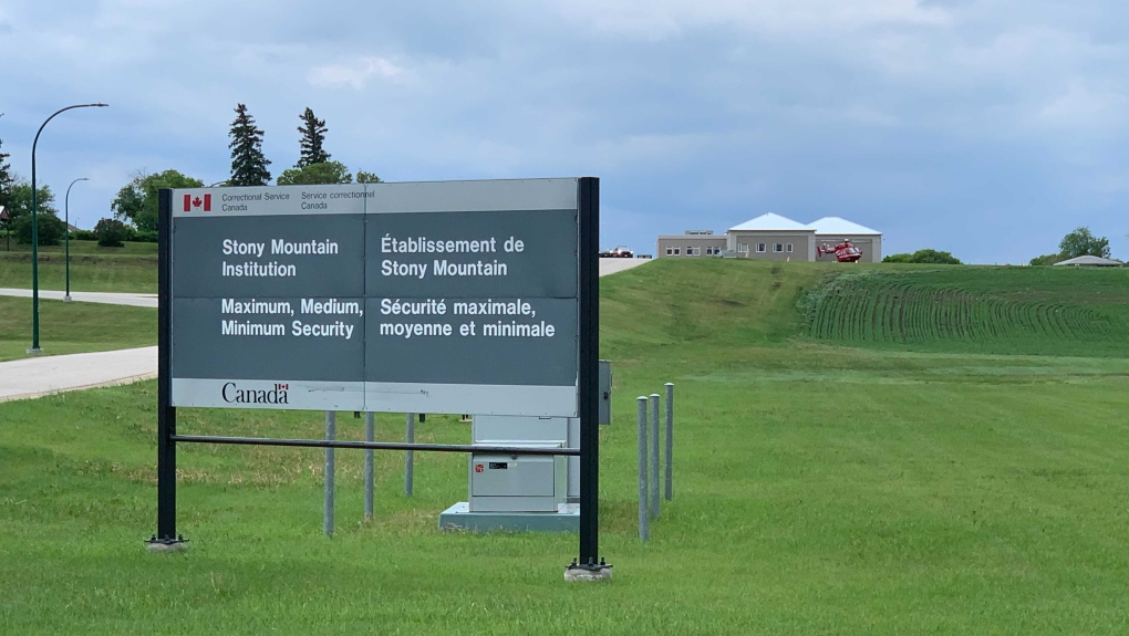 Stony Mountain Institution in Manitoba pictured here on June 11, 2021. (Source: Jamie Dowsett/ CTV News Winnipeg)