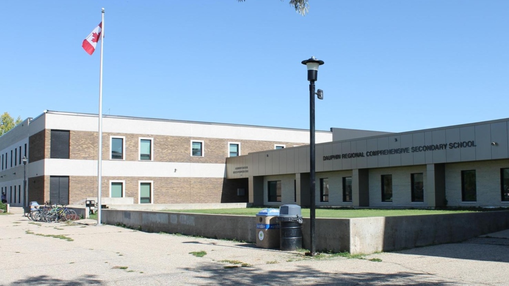 Undated image of the Dauphin Regional Comprehensive Secondary School. (Source: Mountain View School Division/mvsd.ca)