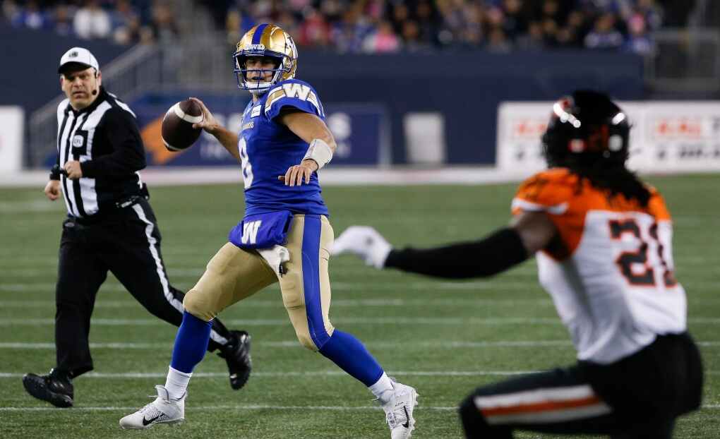 Grey Cup: Blue Bombers Quarterback Collaros Headlines 2022 CFL All-star ...