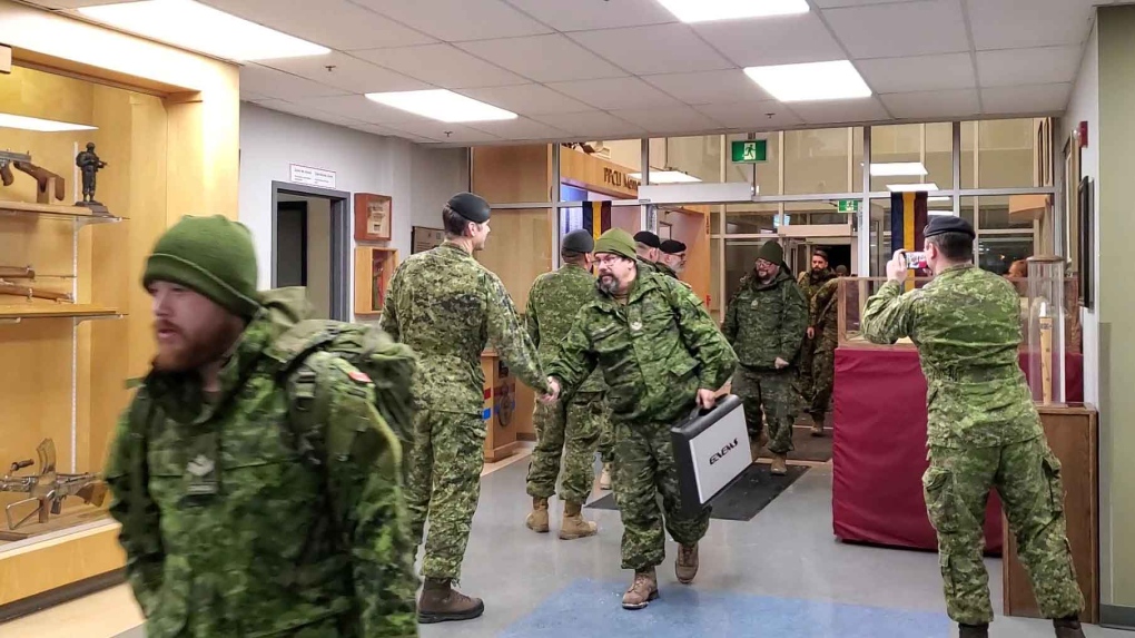 About 250 soldiers from CFB Shilo were deployed to Latvia in June as part of a NATO deterrence mission. (Source: CFB Shilo)
