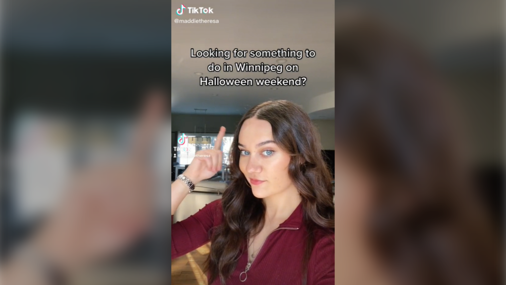 Thompson began focusing her content by creating funny videos about Winnipeg, and adapting current TikTok trends into Winnipeg-based videos. (Source: TikTok)