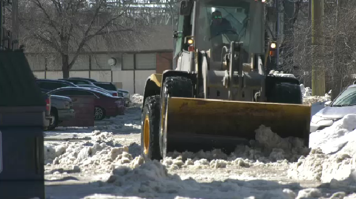 Winnipeg back lane snow plowing expected to finish in five days | CTV News