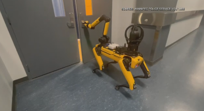 위니펙 경찰은 새로운 범죄 퇴치 로봇 SPOT을 도입해 사용할 준비를 마쳐