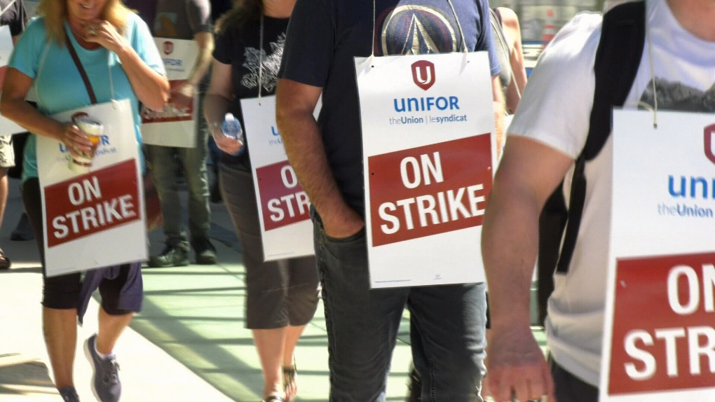 Manitoba Hydro Natural Gas Workers Go On Strike