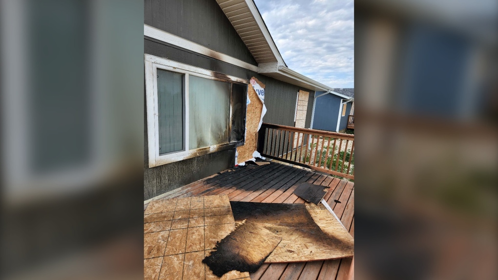 RCMP is investigating a rash of mischief and arson at several RCMP and government-owned homes in Chemawawin. (Source: RCMP)