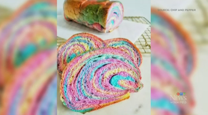 Chip and Pepper's tie-dye spin on KUB bread