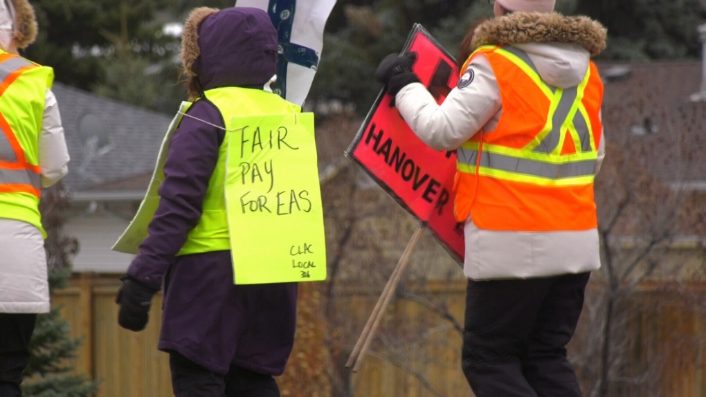 Striking Hanover School Division EAs to vote on tentative deal | CTV News