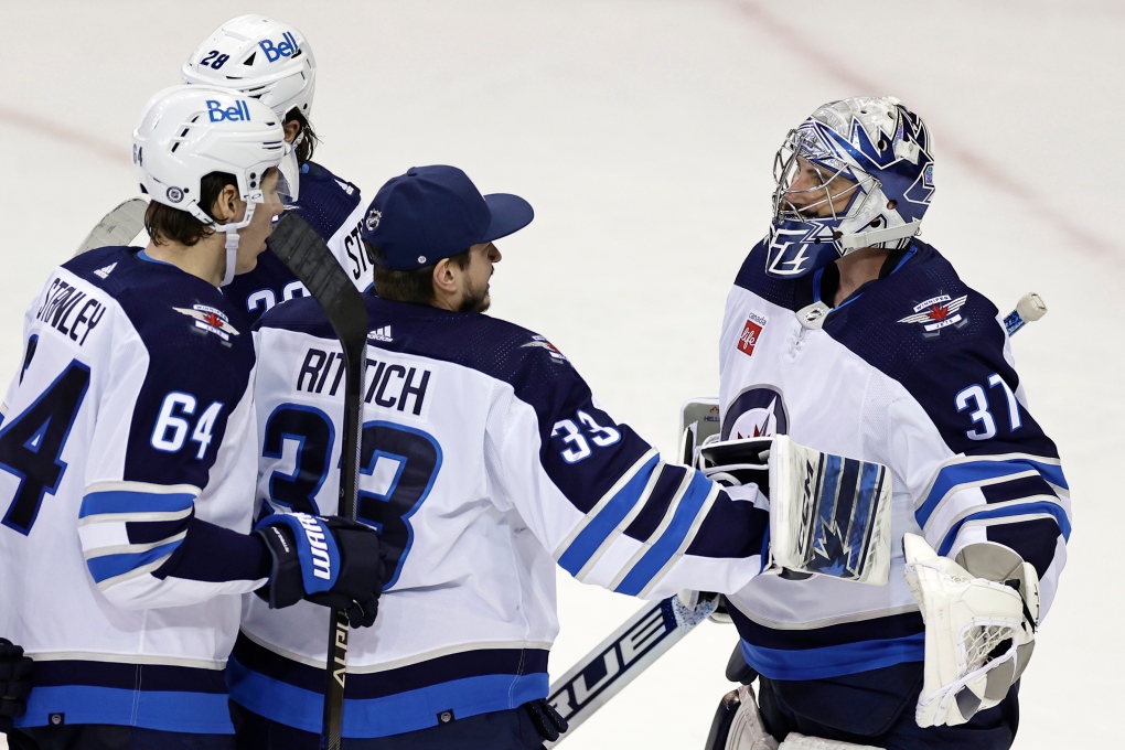 Scheifele, Hellebuyck Lead Jets To 4-1 Win Over Rangers | CTV News