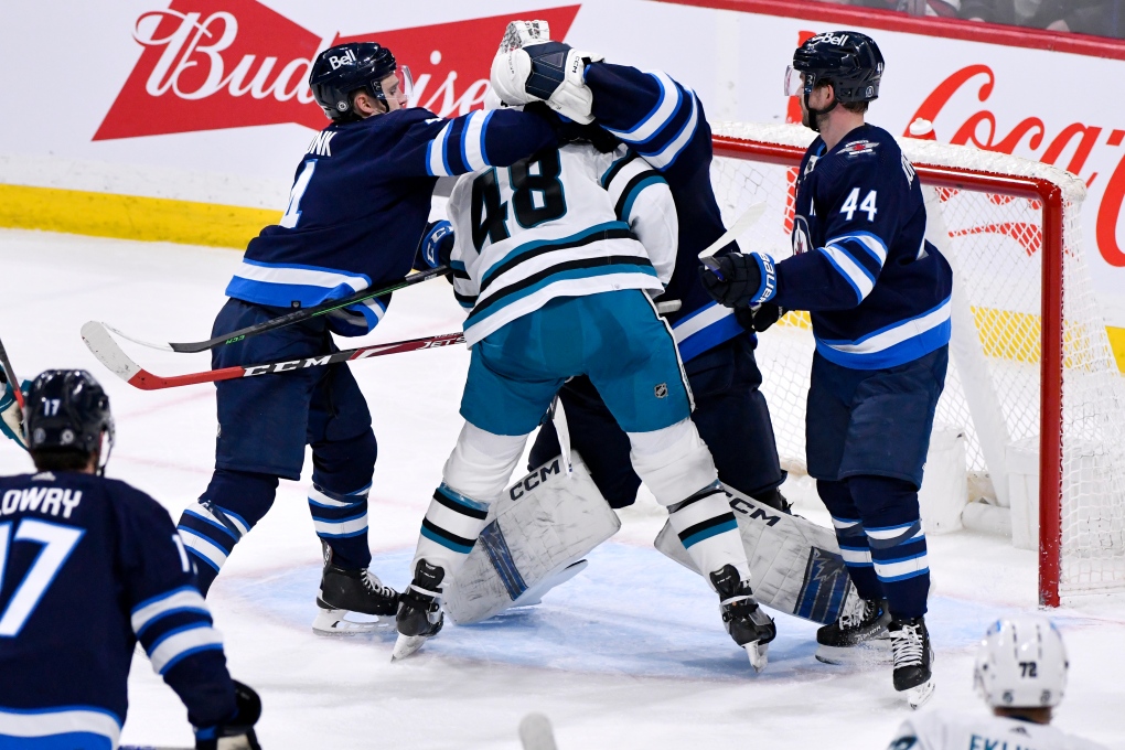 Sharks Stun Jets With Late Comeback, 3-2 Win In OT | CTV News