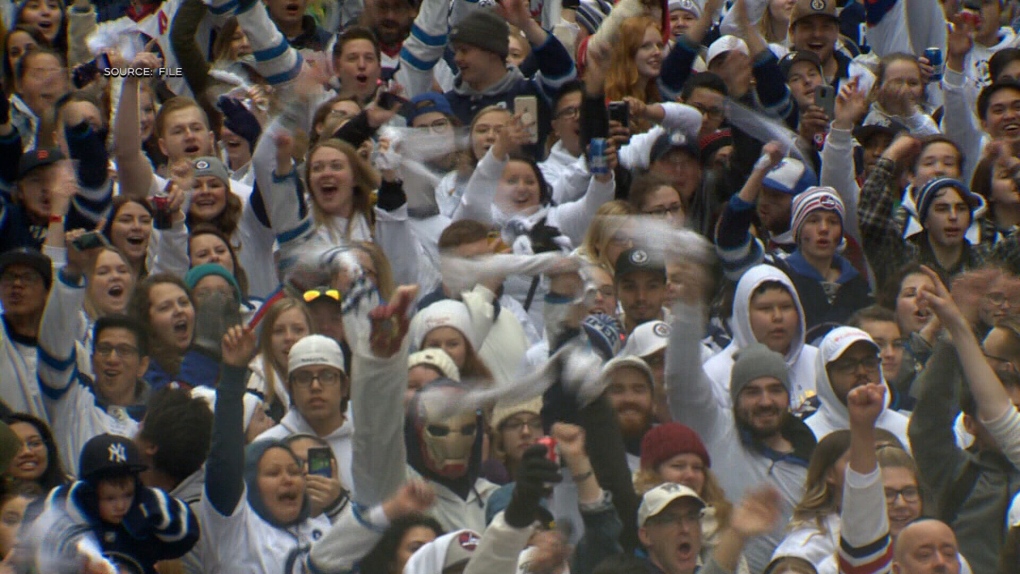 Whiteout parties coming back to Winnipeg next weekend as Jets announce full playoff  schedule