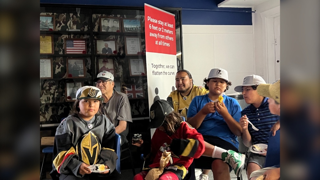 Zach Whitecloud brings Stanley Cup to Sioux Valley Dakota Nation
