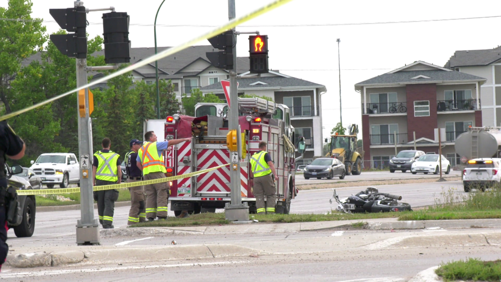 Motorcycle Crash Sends One To Hospital CTV News   Motorcycle Crash 1 6520059 1692118199464 