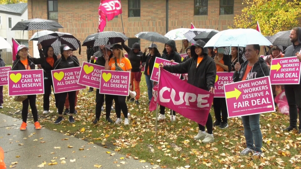 Long-term care home staff vote for strike mandate