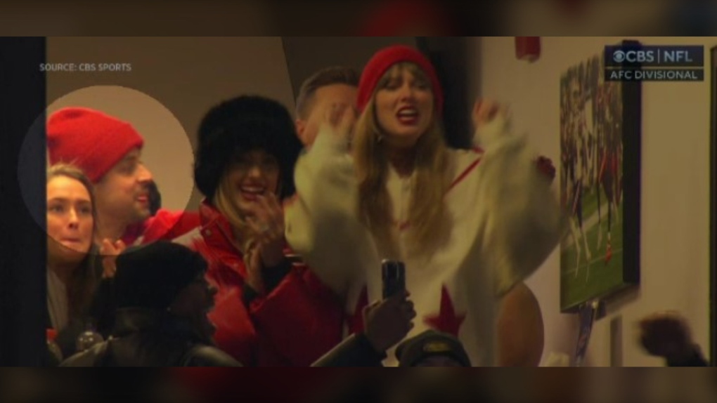 Taylor Swift Bombers QB Zach Collaros joins popstar in Kelce family