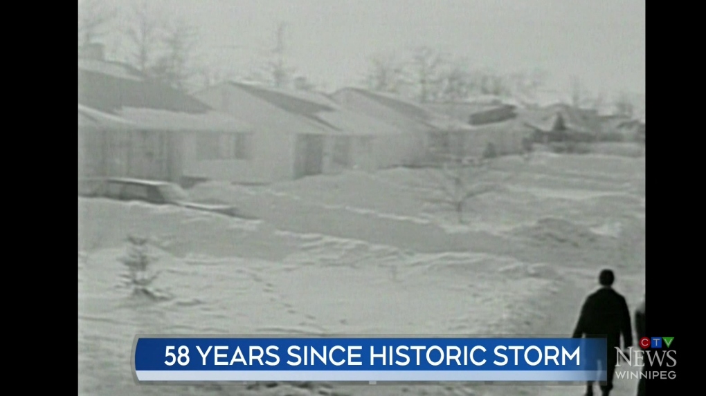 From the vault: 1966 Manitoba blizzard