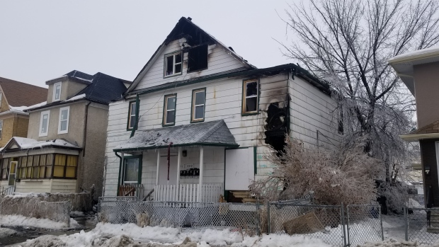 Rooming house fire