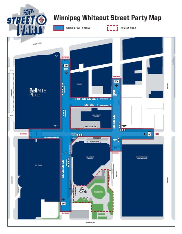 Whiteout Street Party expansion map